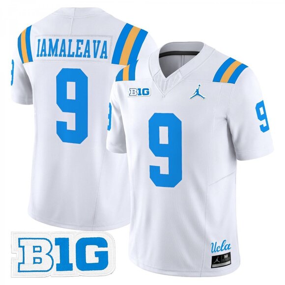 Mens Youths  Kids Nico Iamaleava White Jersey Vapor Stitched - Picture 1 of 1
